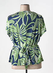 Top vert CHRISTINE LAURE femme seconde vue