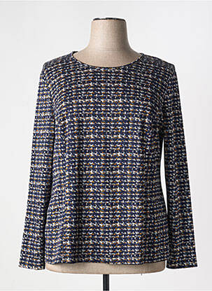 T-shirt bleu GUY DUBOUIS femme