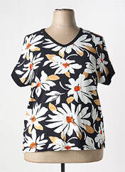 T-shirt noir TELMAIL femme seconde vue