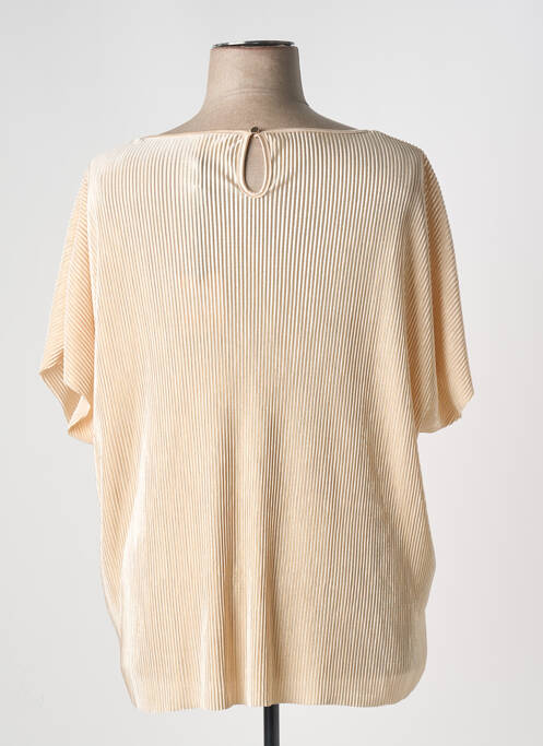 Blouse manches courtes manches courtes or JULIE GUERLANDE femme