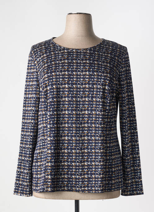 T-shirt bleu GUY DUBOUIS femme