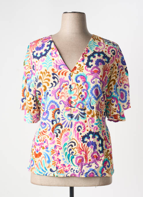 T-shirt rose JULIE GUERLANDE femme