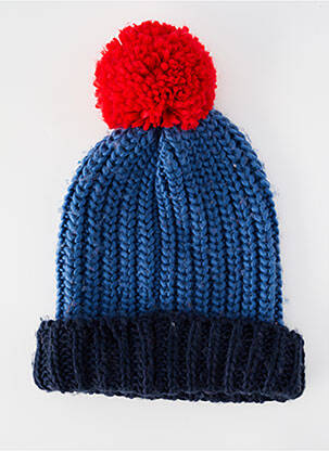 Bonnet stretch bleu BLEND homme