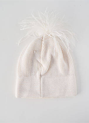 Bonnet stretch beige BLANC BONNET homme