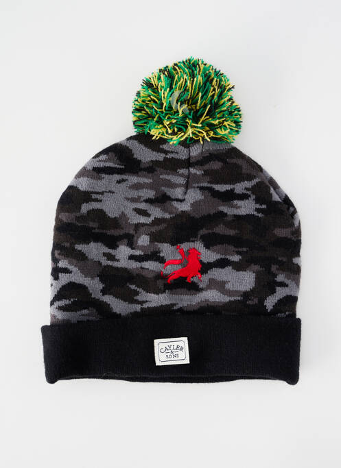 Bonnet maille opaque noir CAYLER & SONS homme