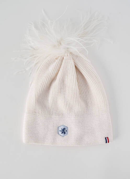 Bonnet stretch beige BLANC BONNET homme
