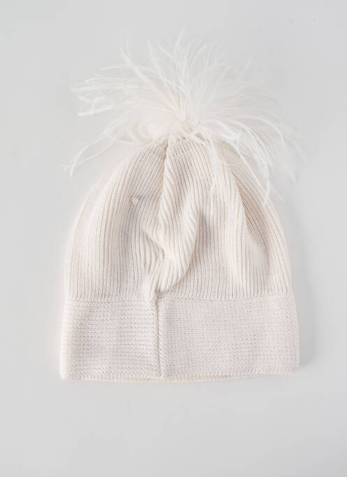 Bonnet stretch beige BLANC BONNET homme