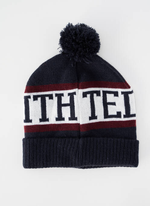 Bonnet bleu TEDDY SMITH homme