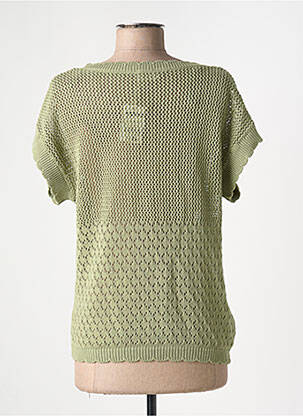 Top manches courtes manches courtes vert C'EST BEAU LA VIE femme