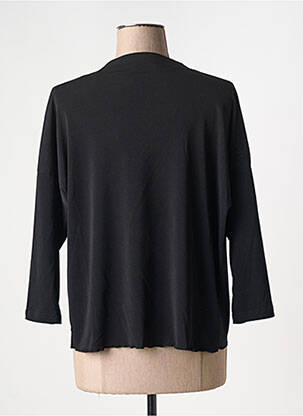 Gilet manches longues manches 3/4 noir TELMAIL femme