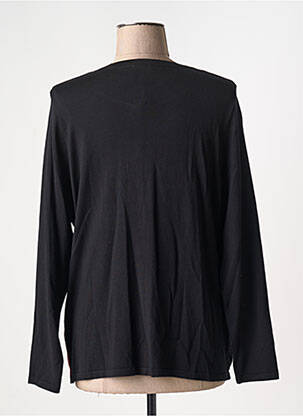 Twin-set imprimé fantaisie noir GUY DUBOUIS femme