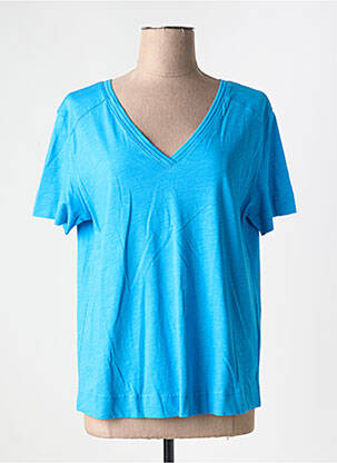 Top manches courtes manches courtes bleu ESPRIT femme