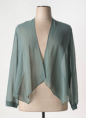 Gilet manches longues manches longues vert VERA MONT femme
