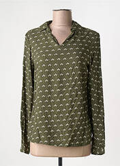 Blouse vert C'EST BEAU LA VIE pour femme seconde vue