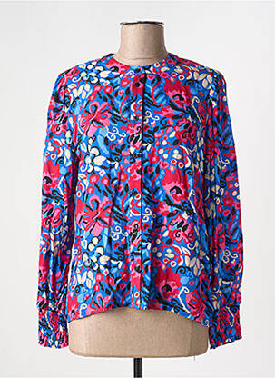 Chemisier bleu C'EST BEAU LA VIE femme