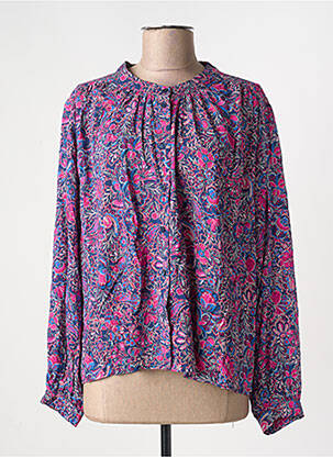 Chemisier violet C'EST BEAU LA VIE pour femme