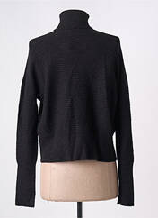 Pull col roulé noir CARTA LIBERA pour femme seconde vue