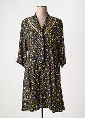 Robe mi-longue noir PAUL BRIAL pour femme seconde vue