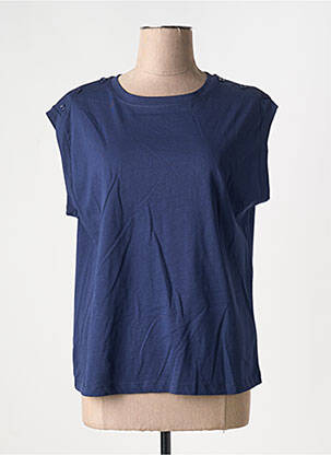 Top bleu MD'M pour femme