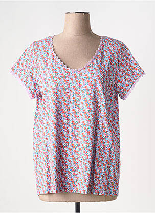 Top violet C'EST BEAU LA VIE pour femme