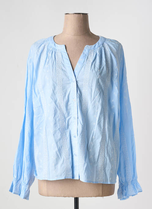 Blouse bleu JULIE GUERLANDE pour femme