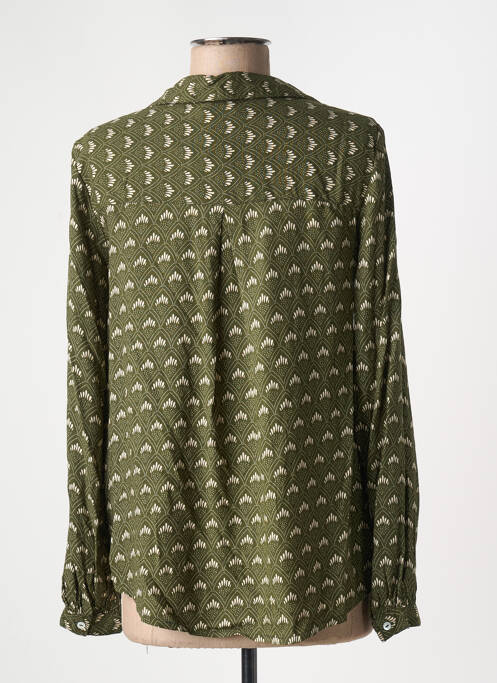 Blouse vert C'EST BEAU LA VIE pour femme