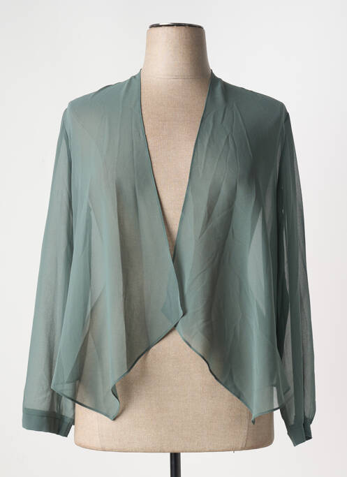 Gilet manches longues vert VERA MONT pour femme