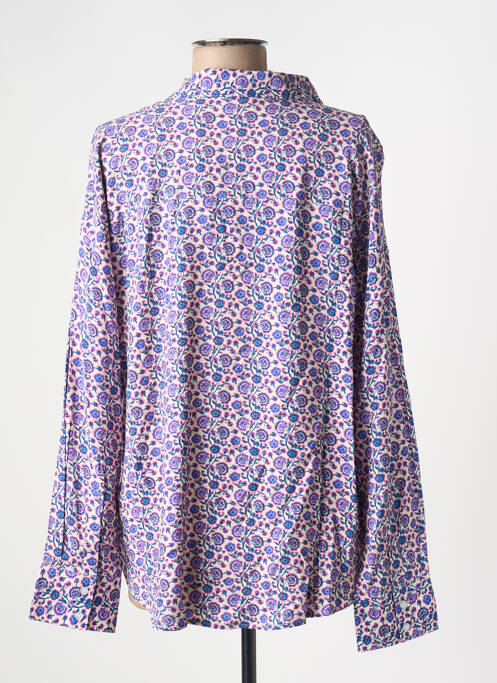 Chemisier bleu C'EST BEAU LA VIE pour femme