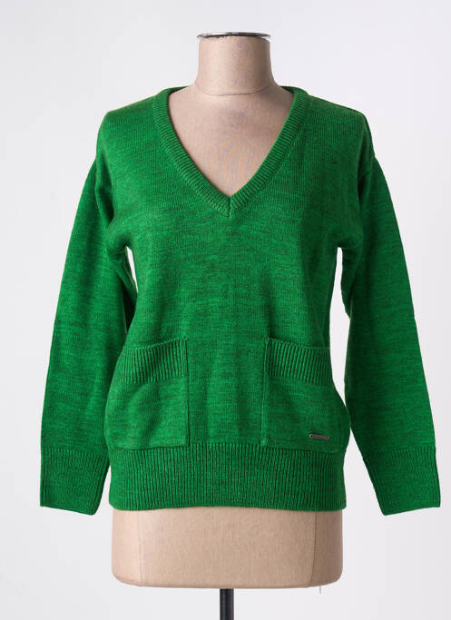 Pull vert AGATHE & LOUISE pour femme