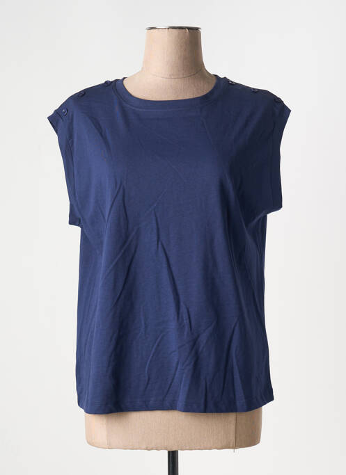 Top bleu MD'M pour femme