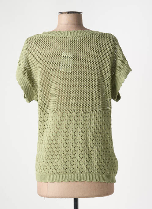 Top vert C'EST BEAU LA VIE pour femme