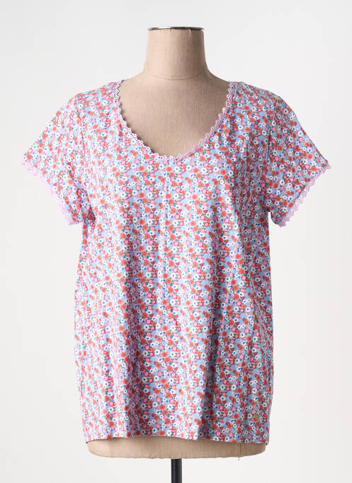 Top violet C'EST BEAU LA VIE pour femme