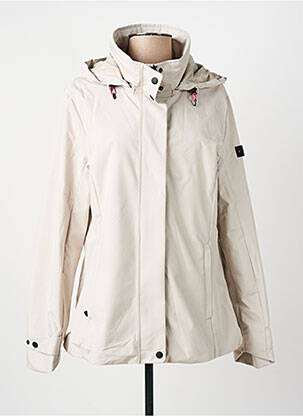 Parka manches longues a capuche beige BETTY BARCLAY femme