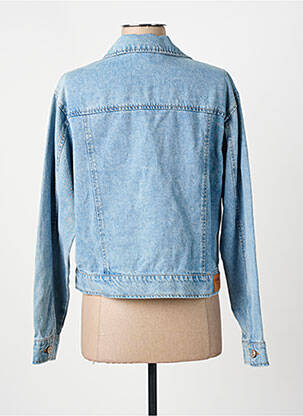 Veste casual col chemisier bleu C'EST BEAU LA VIE femme