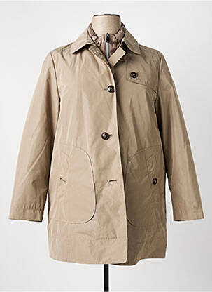 Parka manches longues sans capuche marron BETTY BARCLAY femme