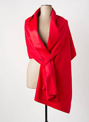 Echarpe rouge ESTEL COLLECTION femme