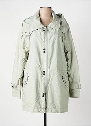 Trench vert CHRISTINE LAURE femme