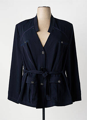 Veste casual bleu CHRISTINE LAURE femme