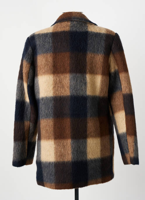 Manteau court marron JULIE GUERLANDE femme