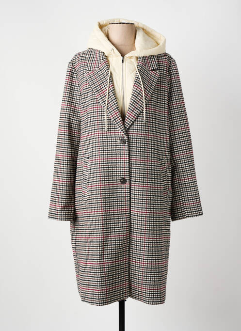 Manteau long noir C'EST BEAU LA VIE femme