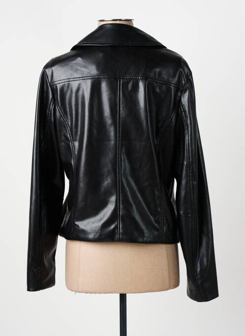 Veste simili cuir noir JULIE GUERLANDE femme