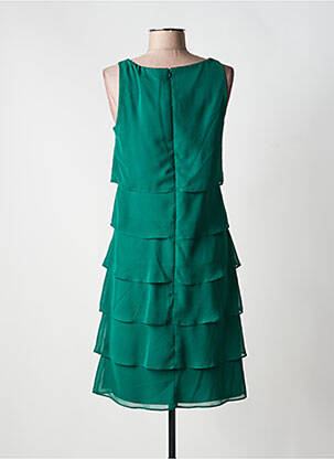 Robe mi-longue sans manche sans manche vert VERA MONT femme