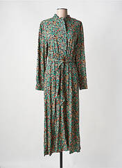 Robe longue vert C'EST BEAU LA VIE femme seconde vue