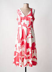 Robe mi-longue rouge VERA MONT femme seconde vue