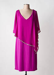 Robe mi-longue violet JOSEPH RIBKOFF femme seconde vue