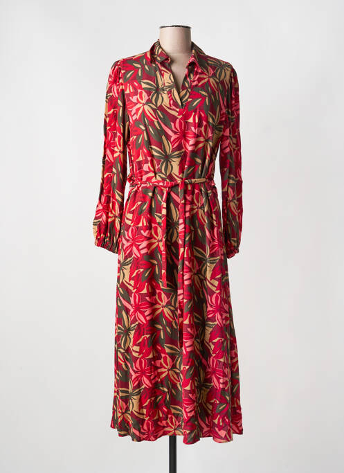 Robe longue rose JULIE GUERLANDE femme