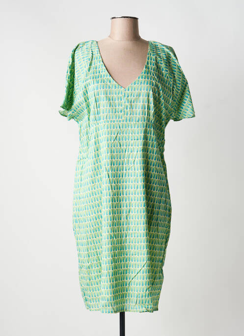 Robe mi-longue vert LA FIANCÉE femme
