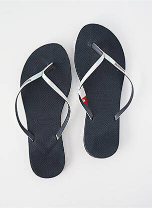 Tongs argent HAVAIANAS femme