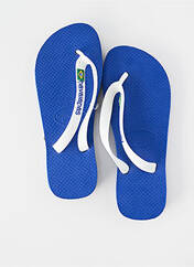 Tongs bleu HAVAIANAS garçon seconde vue