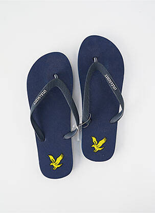 Tongs bleu LYLE & SCOTT homme